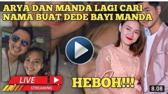 Cek Fakta: Live! Arya Saloka dan Amanda Manopo Cari Nama Buat Dede Bayi, Benarkah?