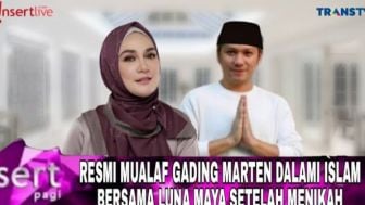 CEK FAKTA! Resmi Mualaf, Gading Marten Dalami Agama Islam usai Menikah dengan Luna Maya, Benarkah?