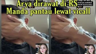 CEK FAKTA: Arya Saloka Dirawat di RS, Amanda Manopo Pantau Lewat Video Call?