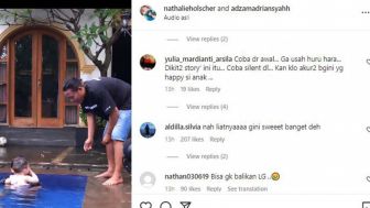 Nathalie Holscher Ajak Baby Adzam Main ke Rumah Sule, Warganet Ramai Doakan Rujuk