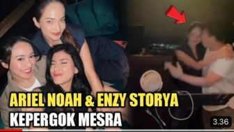 Cek Fakta: Ariel Noah Kepergok Bermesraan dengan Enzy Storia di Pesta Medina Dina, Benarkah?