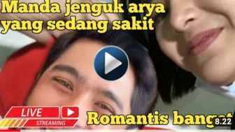 Cek Fakta: Romantis Banget! Amanda Manopo Jenguk Arya Saloka yang Sedang Sakit?