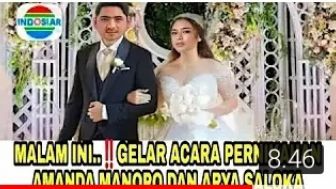 CEK FAKTA: Live Malam Kemarin, Arya Saloka dan Amanda Manopo Gelar Acara Pernikahan, Dimana?
