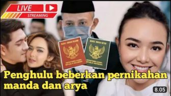 CEK FAKTA: Terbongkar! Pernikahan Amanda Manopo dan Arya Saloka Dibeberkan Penghulu