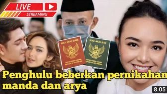 CEK FAKTA: Penghulu Beberkan Pernikahan Amanda Manopo dan Arya Saloka, Benarkah?