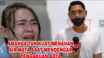 CEK FAKTA: Live Pagi Ini, Amanda Manopo Menangis Mendengar Pengakuan Arya Saloka, Benarkah?