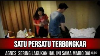 Cek Fakta: Beredar Video Agnes Gracia dan Mario Dandi saat Mesum di Hotel, Benarkah?