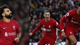 Banjir Gol Lawan Manchester United, Trio Liverpool Pecahkan 2 Rekor Baru Abad Ini