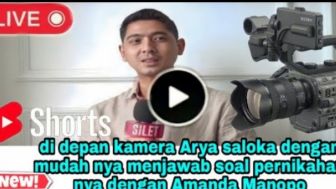 CEK FAKTA: Arya Saloka Umumkan Pernikahannya dengan Amanda Manopo di Hadapan Publik