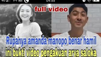 CEK FAKTA: Full Video, Arya Saloka Saloka Akui Amanda Manopo Hamil Anaknya, Benarkah?