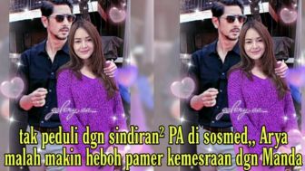 CEK FAKTA: Tak Peduli Sindiran, Arya Saloka Heboh Pamer Kemesraan dengan Amanda Manopo