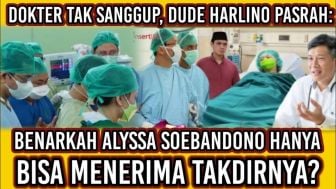 CEK FAKTA: Dude Harlino Pasrah Alyssa Soebandono Sakit Keras? Dokter Bilang Tak Sanggup!