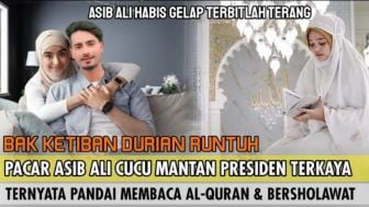 CEK FAKTA: Ditolak Keluarga Syarifah, Kekasih Baru Asib Ali Pria India Cucu Mantan Presiden, Tak Cuma Kaya Juga Pandai Bersholawat