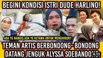 CEK FAKTA: Istri Dude Herlino Divonis Sakit Parah, Sejumlah Rekan Artis Datang Jenguk Alyssa Soebandono, Benarkah?