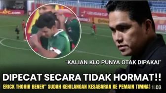 CEK FAKTA: Erick Thohir Ngamuk, 3 Pemain Timnas Indonesia U20 Dipulangkan?