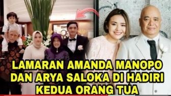 CEK FAKTA: Kabar Terbaru, Lamaran Arya Saloka dan Amanda Manopo Dihadiri Kedua Orangtuanya?