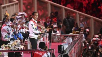 Jokowi Dapat Predikat Bapak Olahraga dari NOC Indonesia
