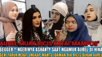 CEK FAKTA: Ashanty ngamuk, Geni Faruk Bandingkan Aurel Hermansyah dengan Ria Ricis?