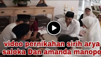 CEK FAKTA: Resmi Menikah, Arya Saloka dan Amanda Manopo Sekarang Hidup Bersama