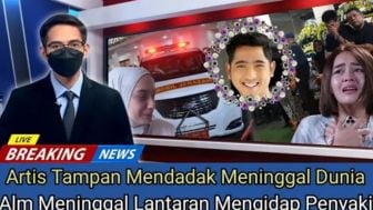 CEK FAKTA: Sempat Wara-wiri di Layar Kaca, Artis Tampan Meninggal Karena Penyakit?