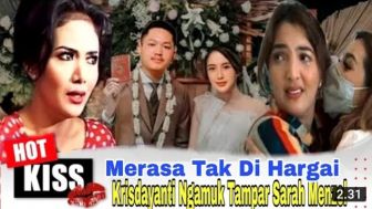 CEK FAKTA: Krisdayanti Ngamuk, Tampar Sarah & Bubarkan Pernikahan Azriel gara-gara Tak Diundang, Ashanty Menangis?