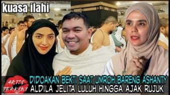 CEK FAKTA: Aldila Jelita Luluh Ajak Rujuk Usai Didoakan Indra Bekti Saat Umroh Bareng Ashanty?