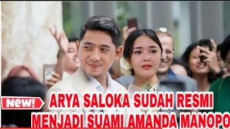 CEK FAKTA: Kabar Terbaru Siang Ini, Amanda Manopo Resmi Menjadi Istri Sah Arya Saloka?