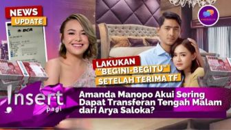 CEK FAKTA: Hari Ini! Amanda Manopo Akui Sering Dapat Transferan Tengah Malam dari Arya Saloka, Benarkah?