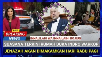 Cek Fakta: Innalillahi, Suasana Terkini Rumah Duka Indro Warkop, Jenazah Akan Dimakamkan Hari Ini