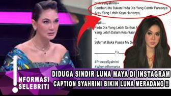 CEK FAKTA: Disindir Syahrini di Medsos, Luna Maya Justru Dibela Reino Barack, Benarkah?