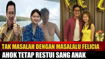 Cek Fakta: Tak Masalah dengan Masa Lalu Felicia dan Kaesang, Ahok Tetap Restui Sang Anak?