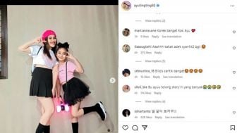 Nonton Konser Blackpink, Penampilan Kece Ayu Ting Ting dan Bilqis Dipuji Mirip Kakak-Adik