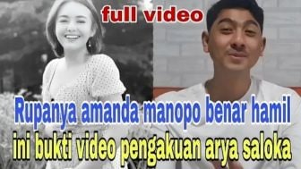 Cek Fakta: Full Video! Arya Saloka Akui Amanda Manopo Benar Hamil Anaknya, Benarkah?