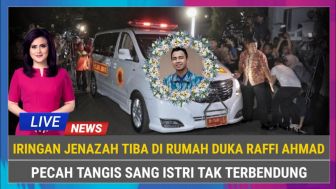 CEK FAKTA: Inalillahi, Jenazah Tiba di Rumah Duka Raffi Ahmad, Pecah Tangis Nagita Slavina Tak Terbendung