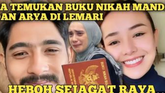 Cek Fakta: Heboh Sejahat Raya, Putri Anne Temukan Buku Nikah Arya Saloka dan Amanda Manopo di Lemari?