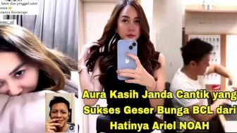 Cek Fakta: Janda Cantik Aura Kasih Sukses Geser Bunga Citra Lestari dari Hati Ariel NOAH, Benarkah?