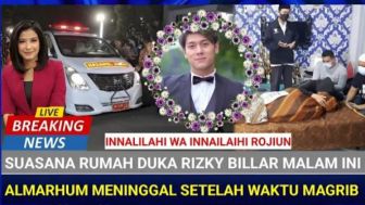 CEK FAKTA: Innalillahi, Tangis Lesti Kejora & Keluarga Pecah Saat Jenazah Sampai di Rumah Duka Rizky Billar?