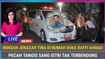CEK FAKTA: Inalilahi, Iringan Jenazah Tiba di Rumah Duka Raffi Ahmad, Pecah Tangis Sang Istri Tak Terbendung