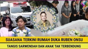 CEK FAKTA: Innalillahi! Suasana Terkini Rumah Duka Ruben Onsu, Tangis Sarwendah dan Anak Tak Terbendung