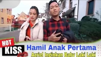 CEK FAKTA: Hamil 3 Bulan, Sarah Menzel dan Azriel Hermansyah Periksa Kandungan?