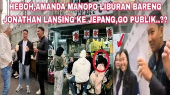 Amanda Manopo Liburan Bareng Jonathan Lansing ke Jepang, Benarkah?