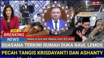 CEK FAKTA: Innalillahi! Suasana Terkini Rumah Duka Raul Lemos, Tangis Krisdayanti dan Ashanty Pecah?