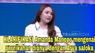 Cek Fakta: Terbaru! Klarifikasi Amanda Manopo Mengenai Pernikahan Dirinya dengan Arya Saloka, Sudah Resmi?