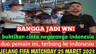 Cek Fakta: 2 Pemain Naturalisasi, Sandy Walsh dan Shayne Pattynama Terbang ke Indonesia Jelang FIFA Match Day?