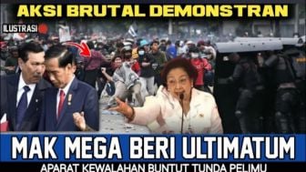 CEK FAKTA: Suasana Istana Mengerikan! Jokowi Diusir Warga dari Ibu Kota, Buntut Tunda Pemilu?