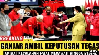 Cek Fakta: Akibat Kesalahan Fatal Megawati, Ganjar Pranowo Keluar dari Partai PDIP Karena Ini?