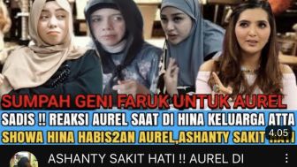 CEK FAKTA: Ashanty Sakit Hati Aurel Dihina Habis-Habisan Oleh Adik Atta, Geni Faruk Sumpahi Begini, Benarkah?