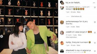 Fuji An Pose Sibling Goals Bareng Sang Kakak, Netizen Salfok ke Outfit Fadly Faisal: Kayak Kue Klepon