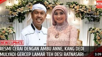 CEK FAKTA: Resmi Cerai dengan Anne Ratna Mustika, Kang Dedi Mulyadi Gercep Lamar Desy Ratnasari