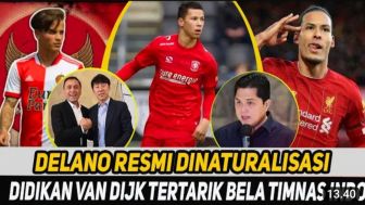 CEK FAKTA: Erick Thohir Efek, Titisan Virgil Van Dijk Tertarik Dinaturalisasi, Delano Heijden Segera Merapat?